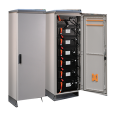 Set – Dual Lithium Battery Cabinets 230VDC |192AMPS | 44,160 Watt Hours!