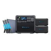 BLUETTI AC200MAX + 2*B230 + 3*PV200 | Solar Generator Kit