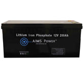 Lithium Battery 12V 200Ah LiFePO4 Lithium Iron Phosphate with Bluetooth Monitoring