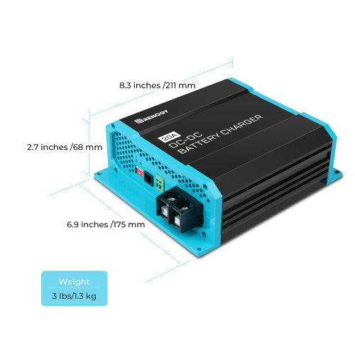 12V 20A DC to DC On-Board Battery Charger