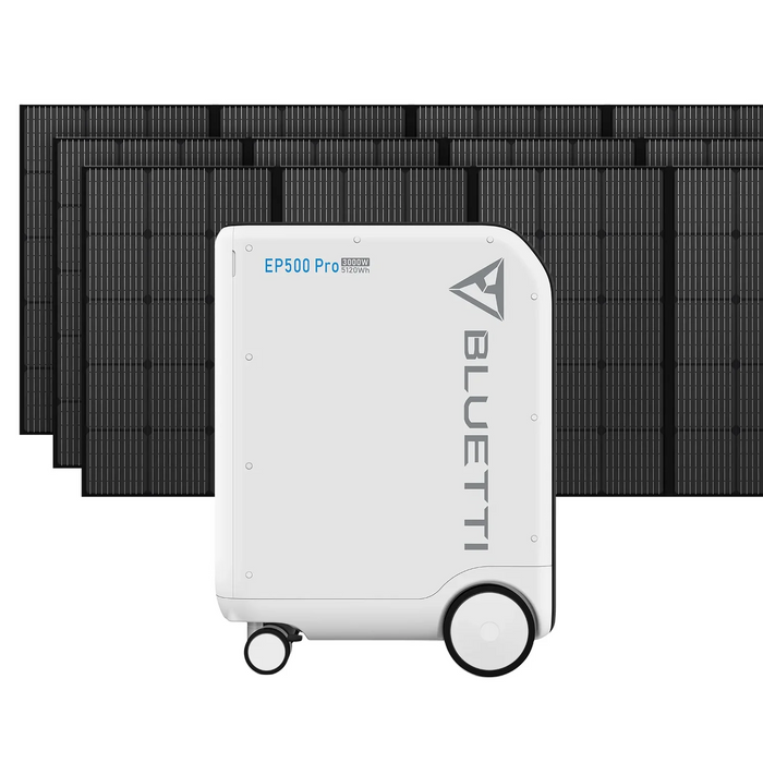 BLUETTI EP500Pro Solar Power Station | 3,000W 5,120Wh