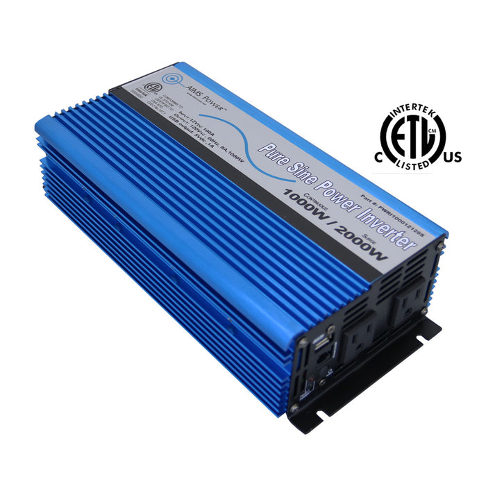 Solar Kit 240 W Solar | 1000 W Pure Sine Inverter | 100 A Battery