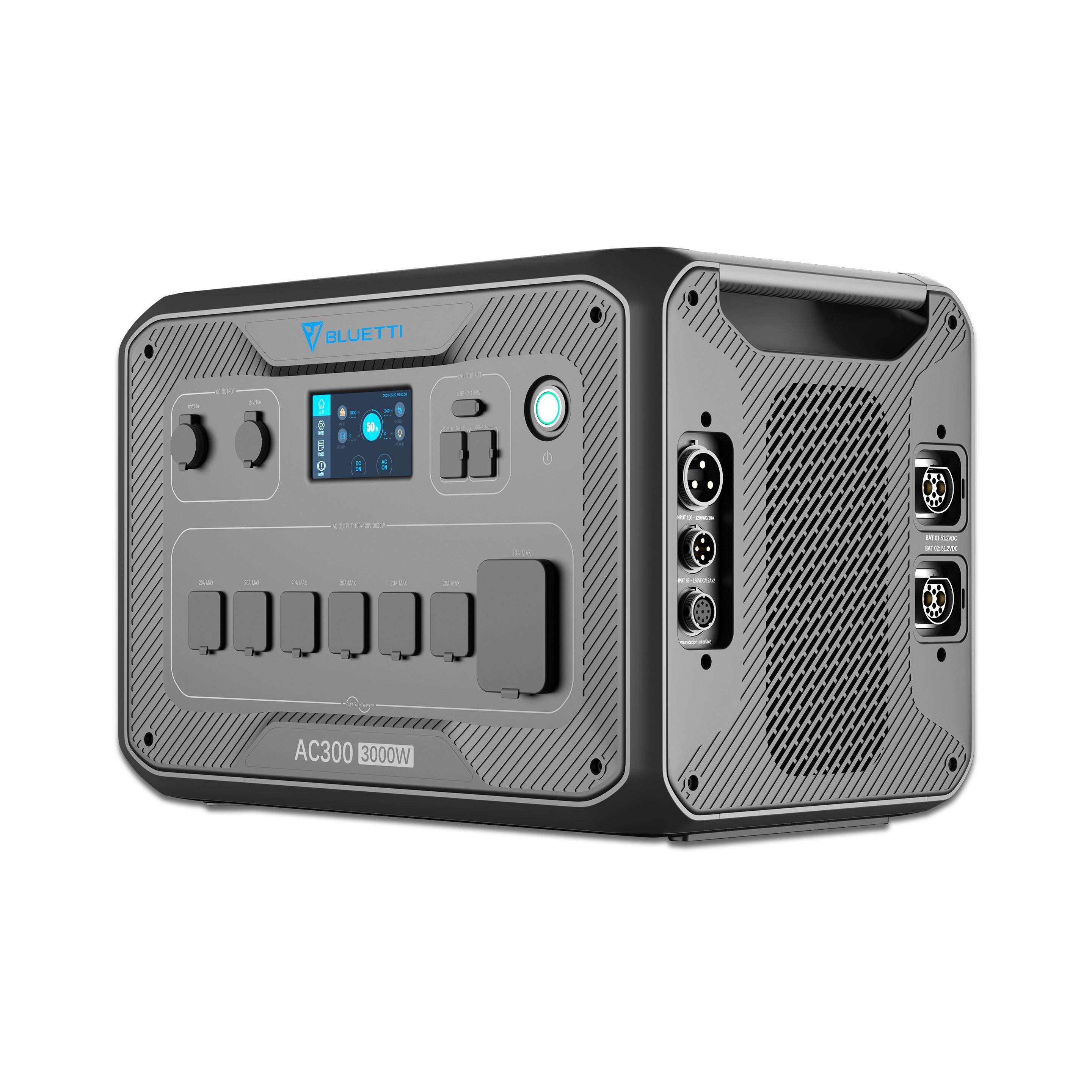 BLUETTI AC300+B300+Home integration Kit (120V)