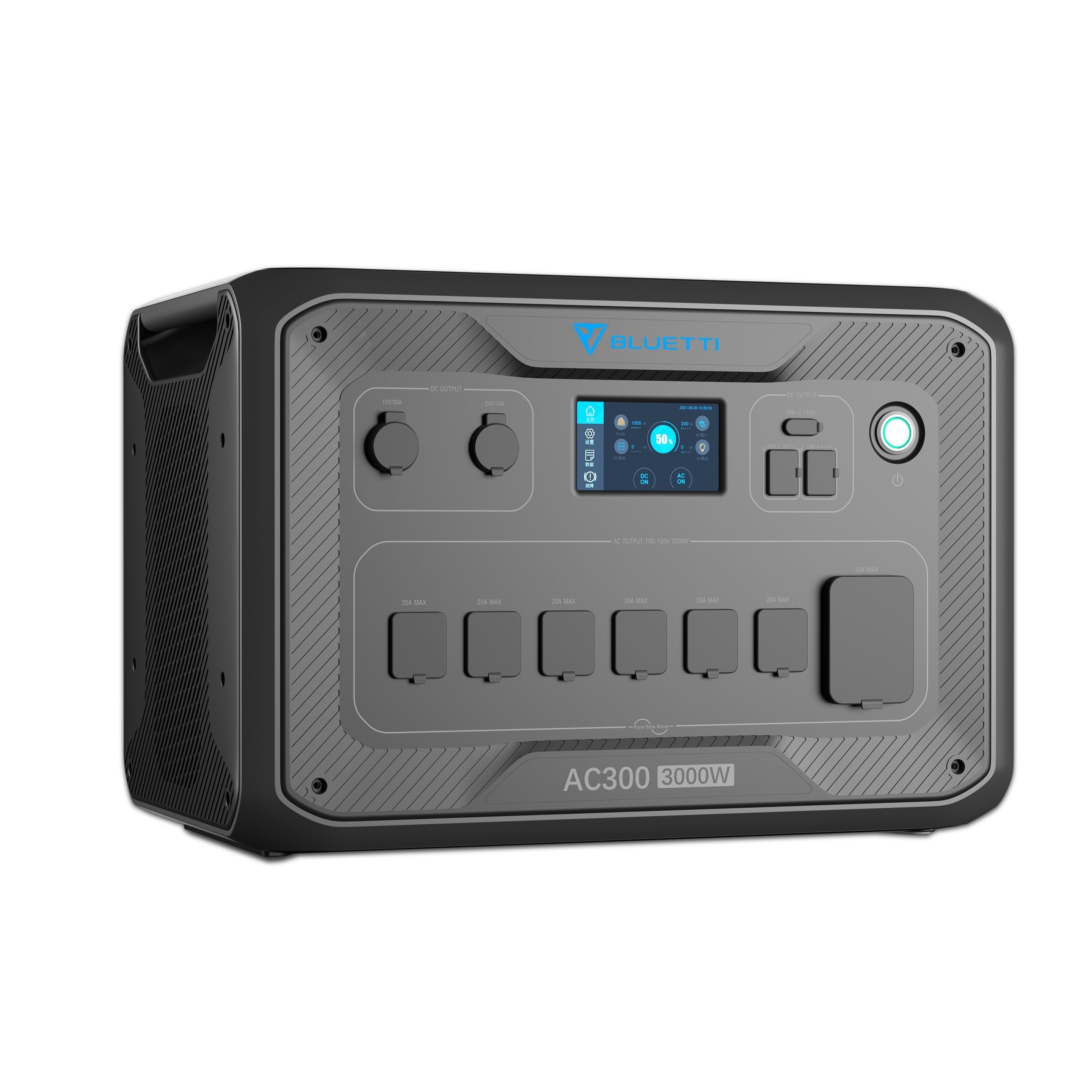 BLUETTI AC300+B300+2*PV350 | Home Battery Backup