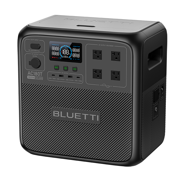 BLUETTI AC180T Portable Power Station | 1,800W,1433Wh