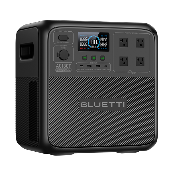 BLUETTI AC180T Portable Power Station | 1,800W,1433Wh