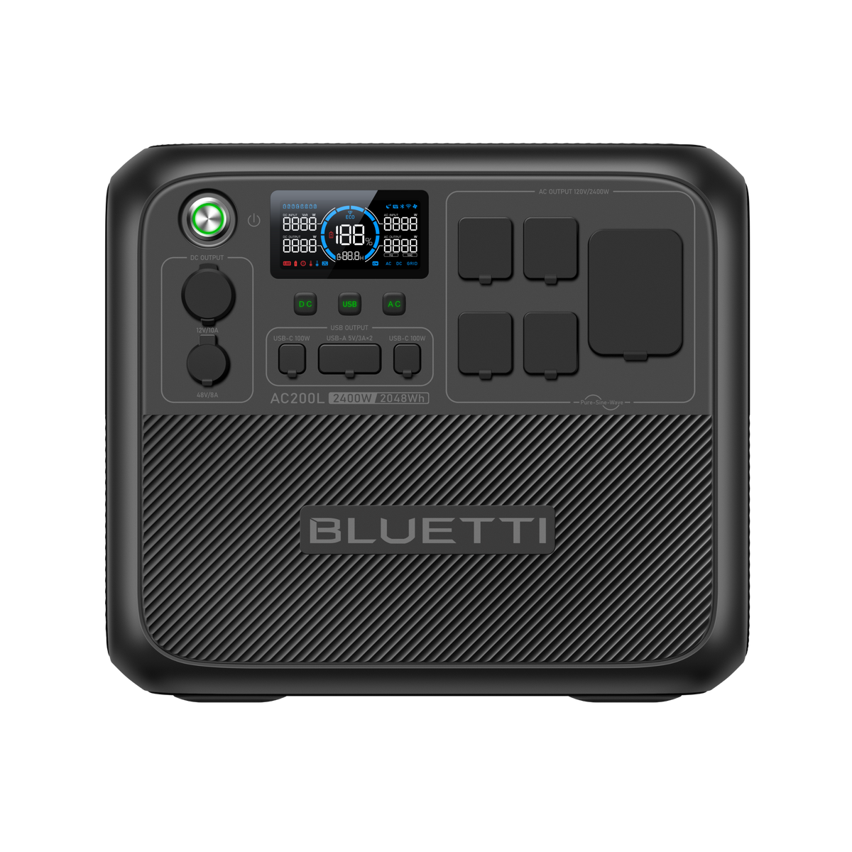 BLUETTI AC200L Portable Power Station | 2,400W 2,048Wh