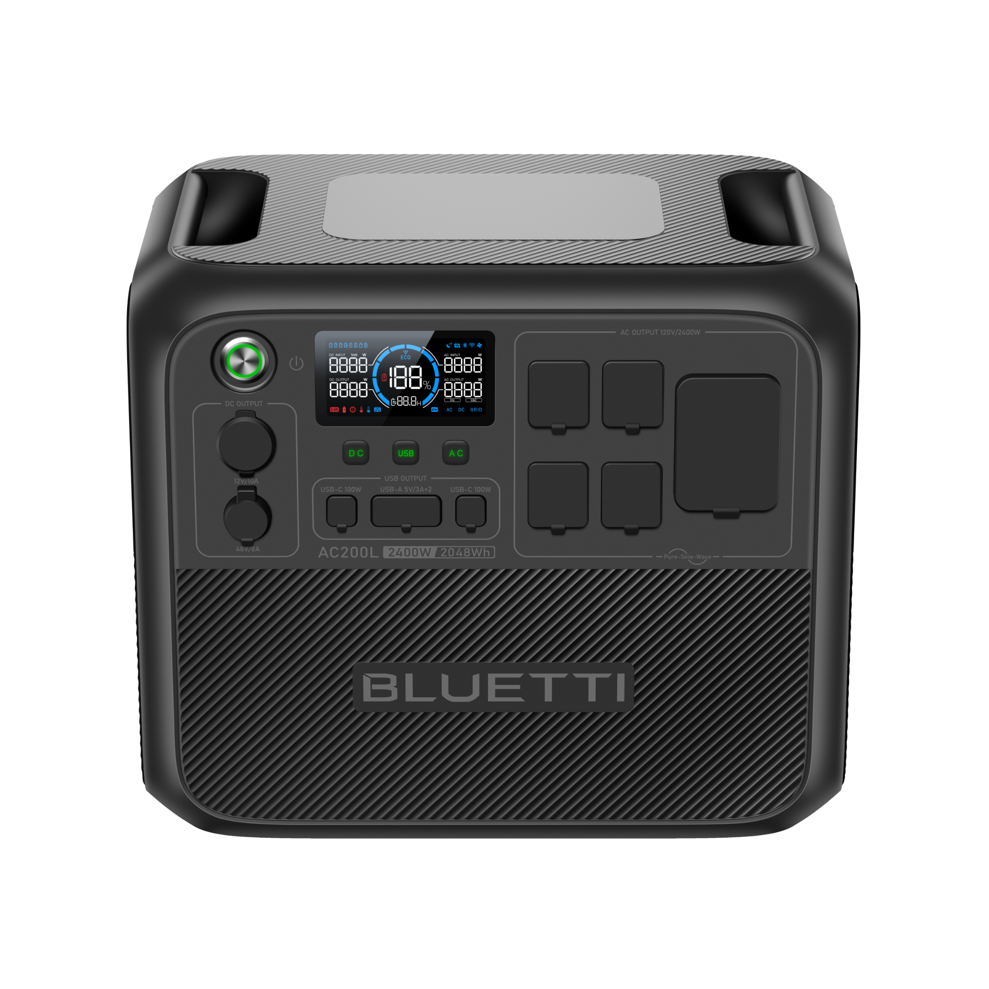 BLUETTI AC200L Portable Power Station | 2,400W 2,048Wh