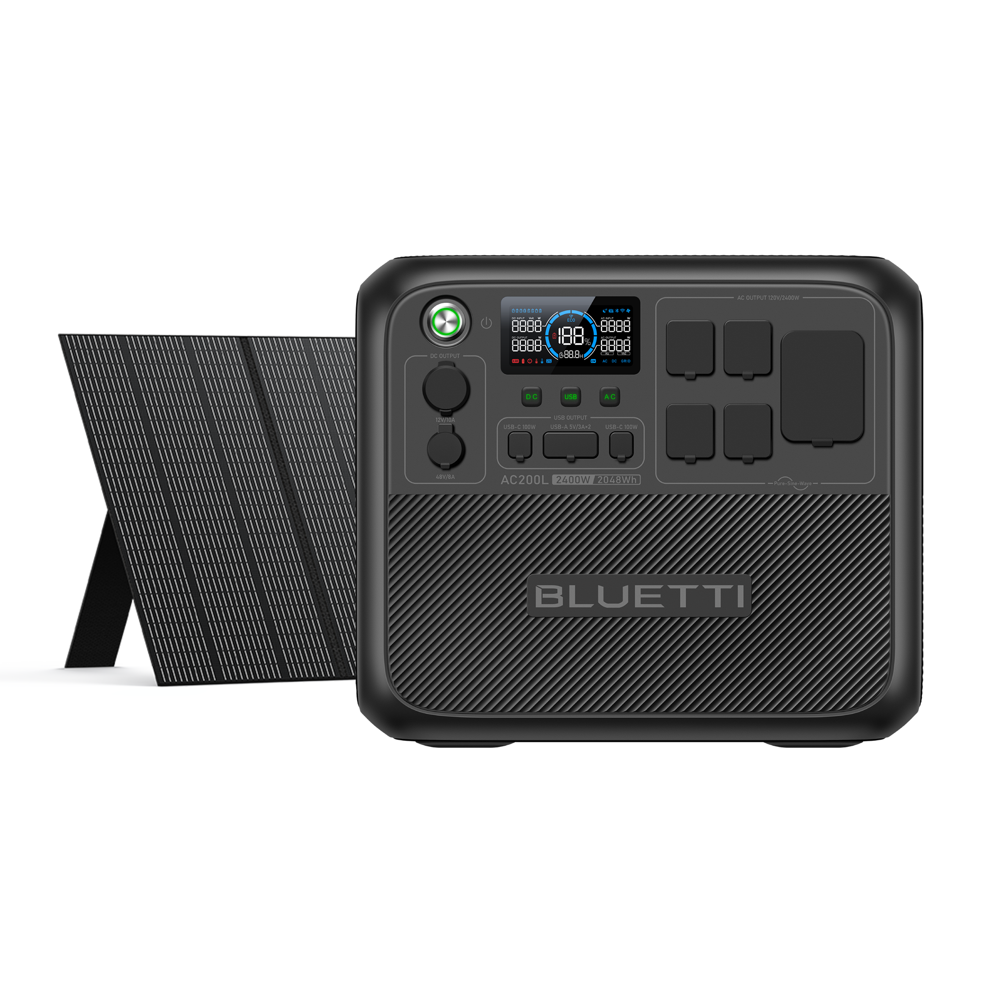 BLUETTI AC200L Portable Power Station | 2,400W 2,048Wh