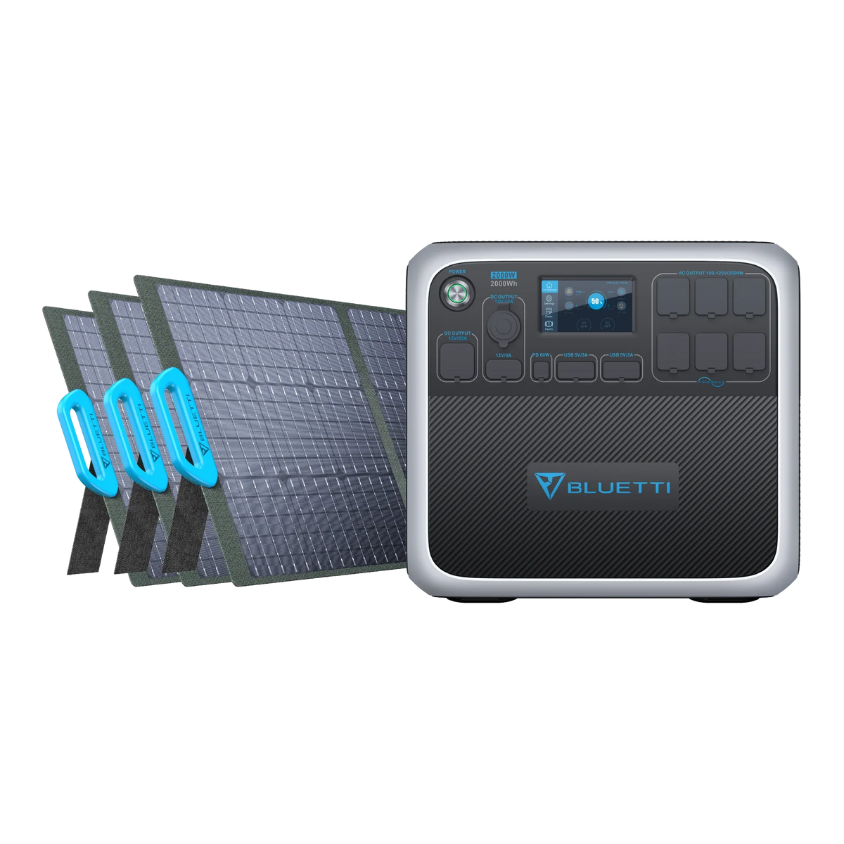 BLUETTI AC200P + 3*PV200 | Solar Generator Kit