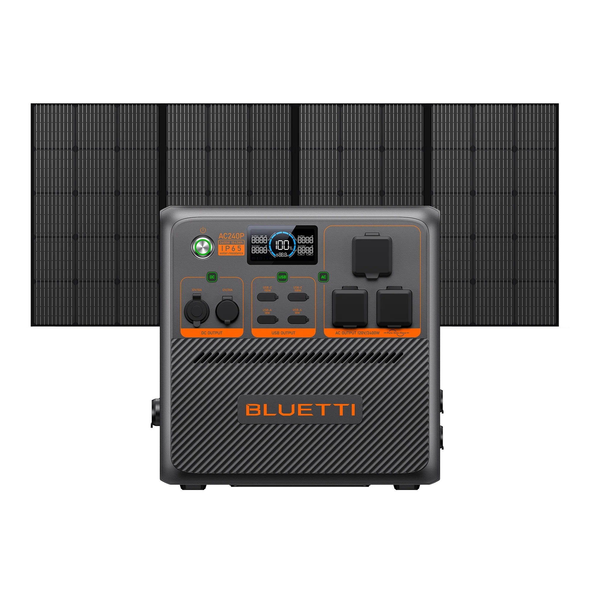 BLUETTI AC240P Portable Power Station | 2,400W 1,843Wh