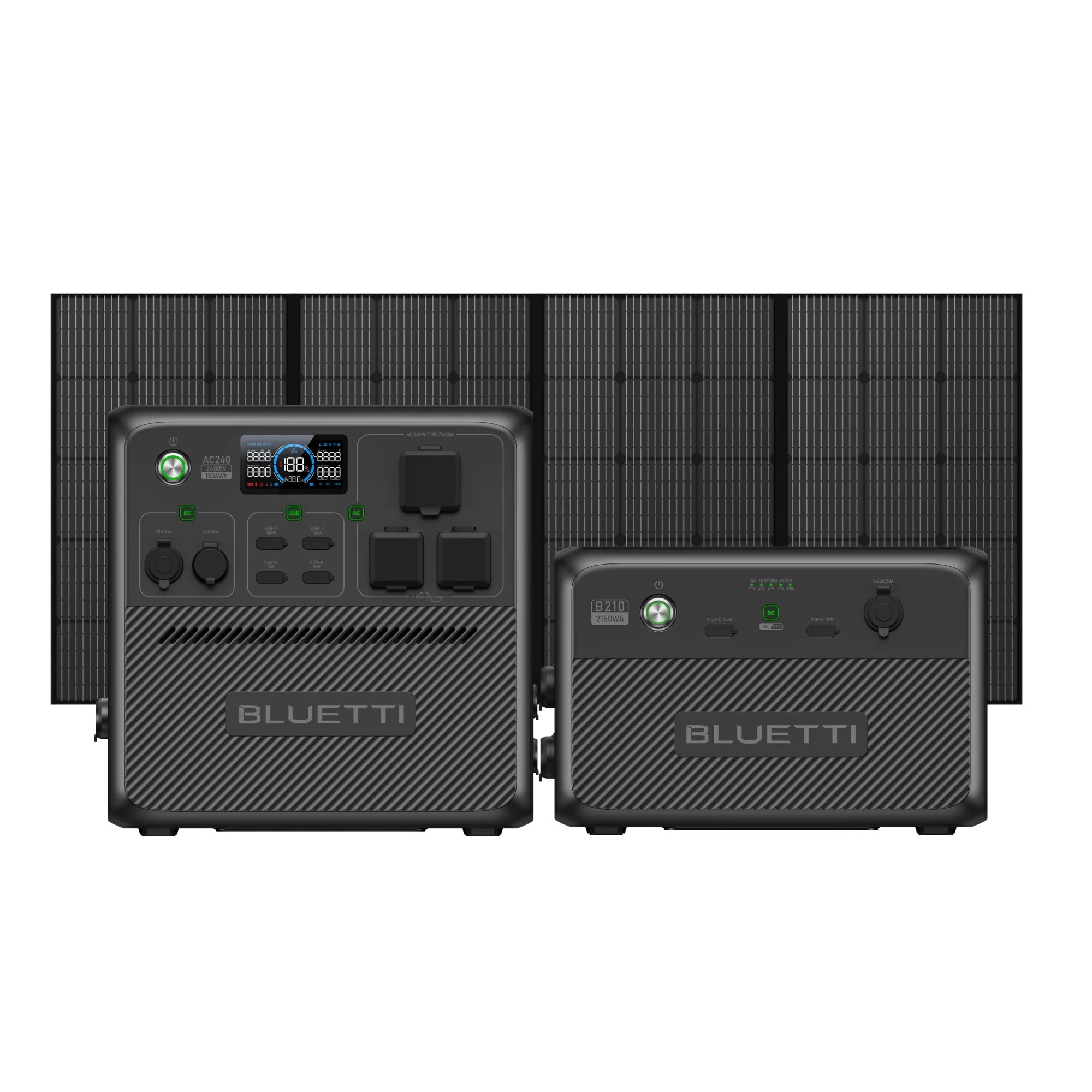 BLUETTI AC240 Portable Power Station | 2,400W,1,536Wh