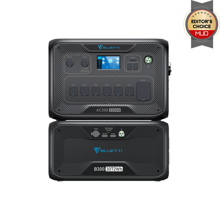 BLUETTI AC300 + B300 | Home Battery Backup