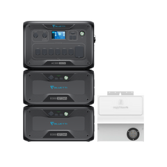 BLUETTI AC300+2*B300+Home integration Kit (120V) | Home Battery Backup