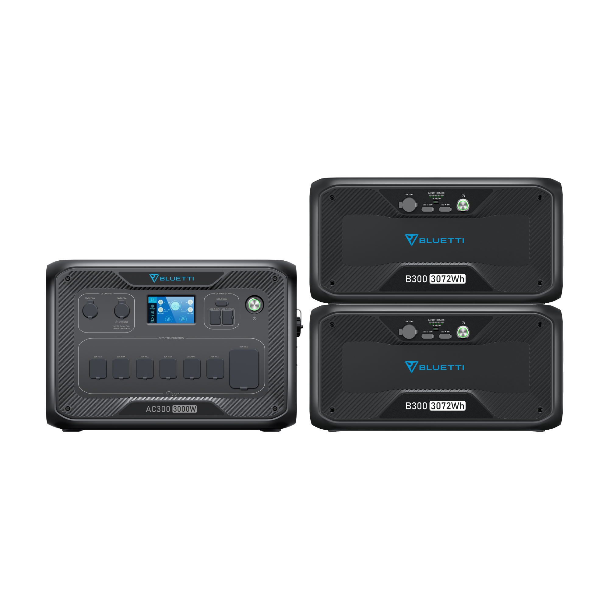 BLUETTI AC300 + 2*B300 | Home Battery Backup