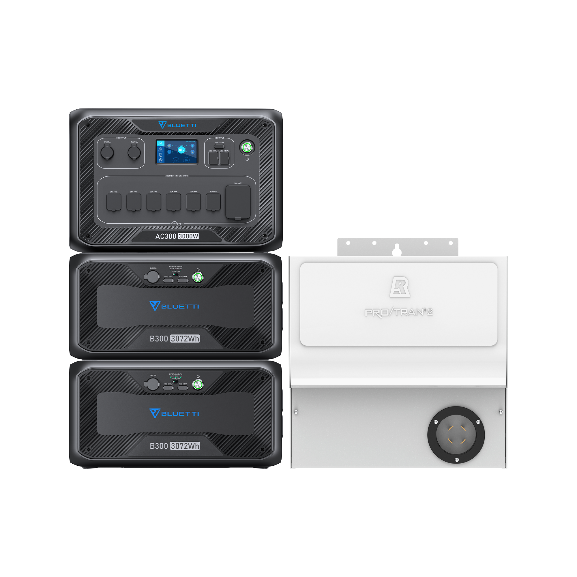 BLUETTI AC300 + 2*B300 | Home Battery Backup