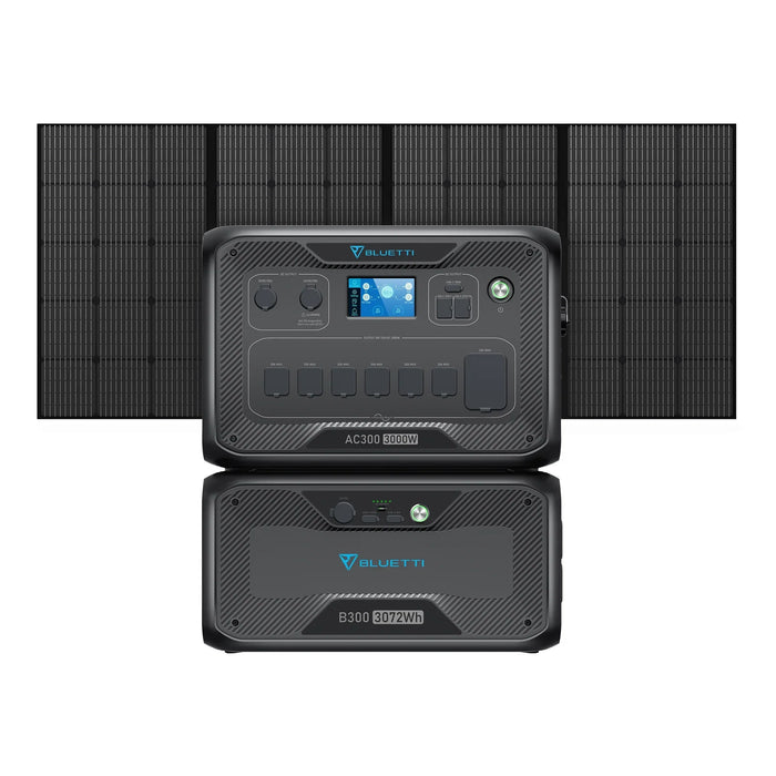 BLUETTI AC300+B300+PV350 | Home Battery Backup