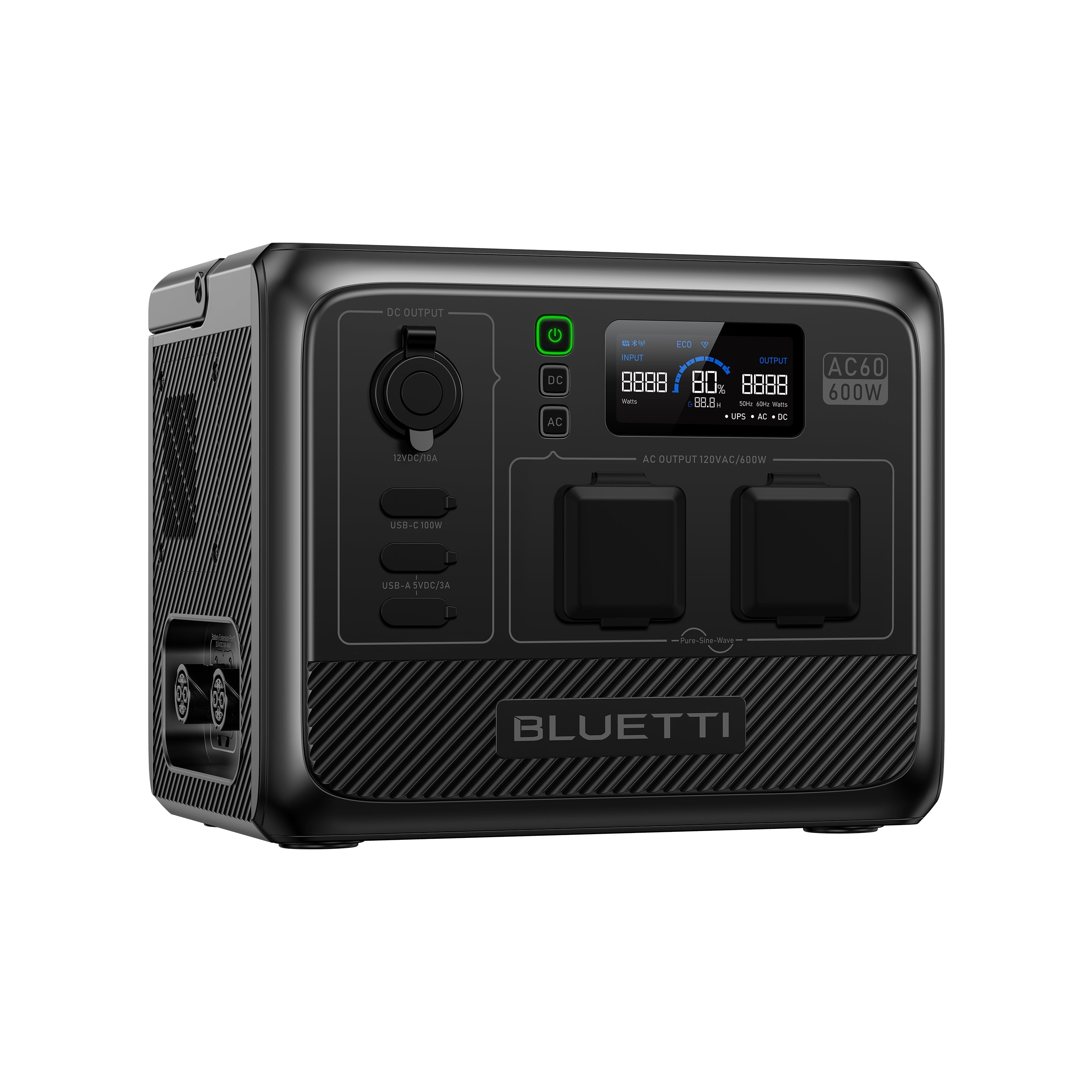 BLUETTI AC60 Portable Power Station | 600W 403Wh