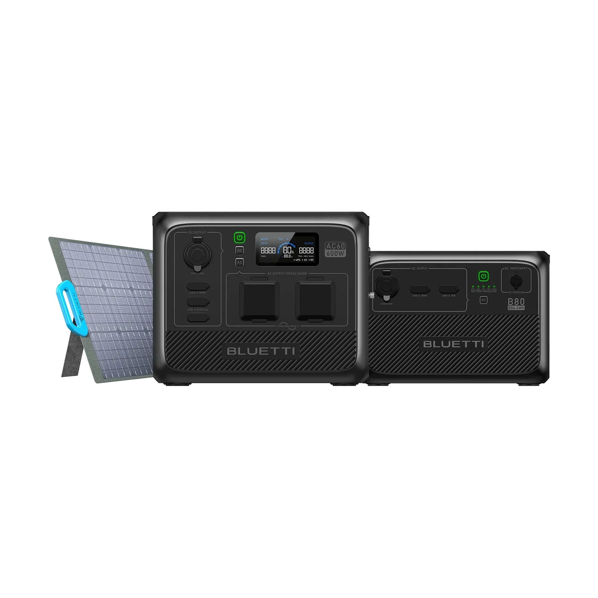 BLUETTI AC60 Portable Power Station | 600W 403Wh