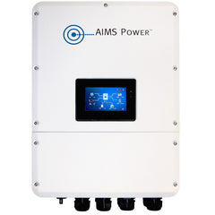 Hybrid Pure Sine Inverter Charger 9.6 kW Power Output 15 kW Solar Input Grid Tie & Battery Back Up