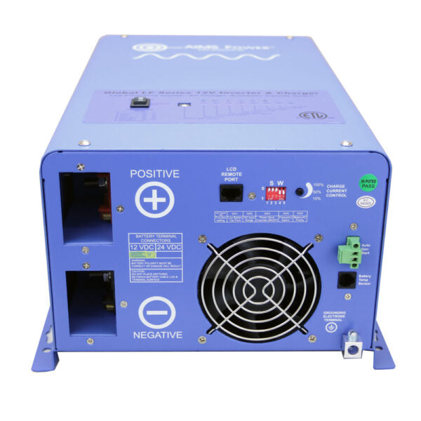 2000 Watt Pure Sine Inverter Charger - ETL Listed to UL 458