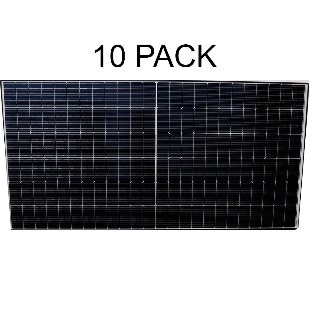 555 Watt Solar Panel Monocrystalline – 10 PACK