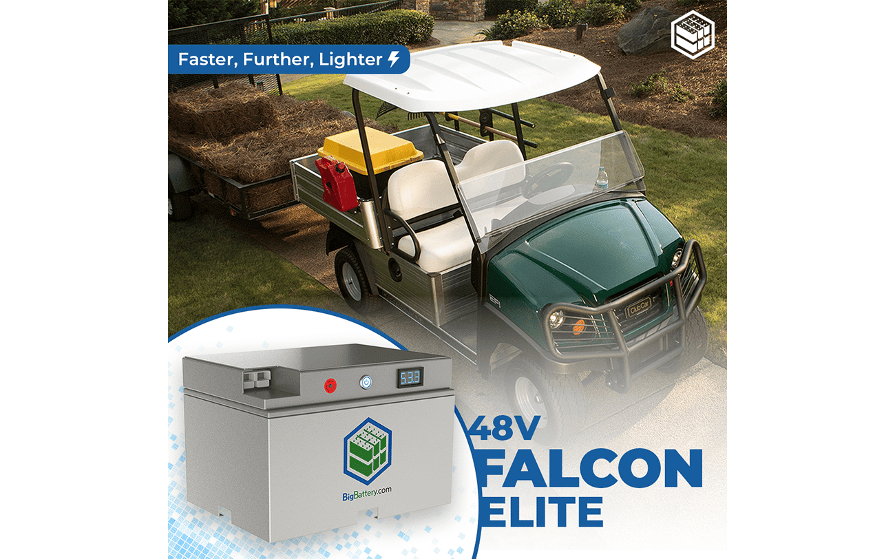 48V FALCON ELITE – LiFePO4 – 61Ah – 3.1kWh