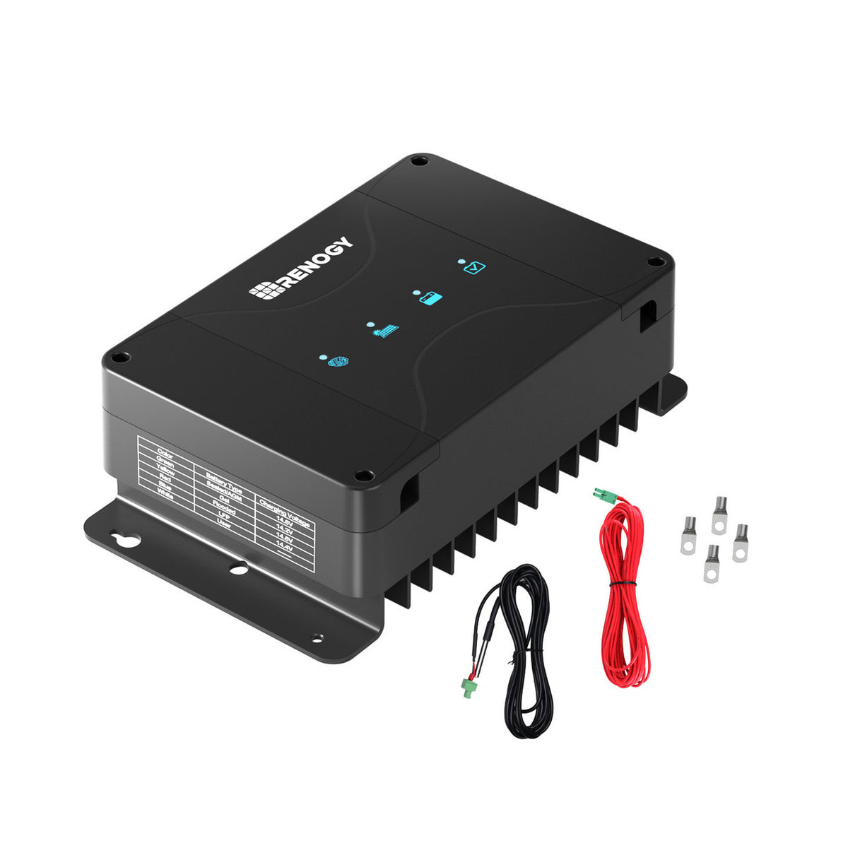 DCC30S 12V 30A Dual Input DC-DC On-Board Battery Charger with MPPT