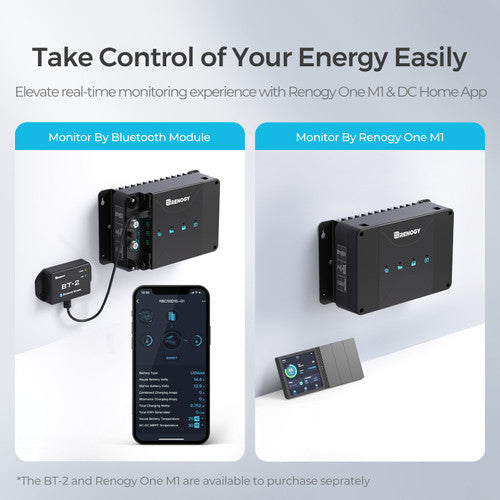 DCC30S 12V 30A Dual Input DC-DC On-Board Battery Charger with MPPT