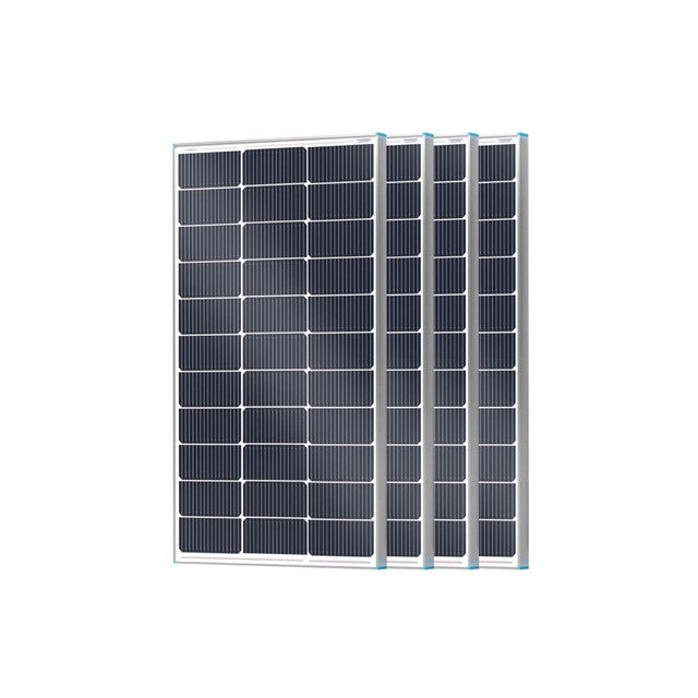 Renogy 4 Pieces 100 Watt 16BB N-Type Solar Panel