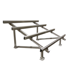 SOLAR RACK GROUND MOUNT FOR 190-380 WATT SOLAR PANELS – Fits 6 - PV6X250RACK