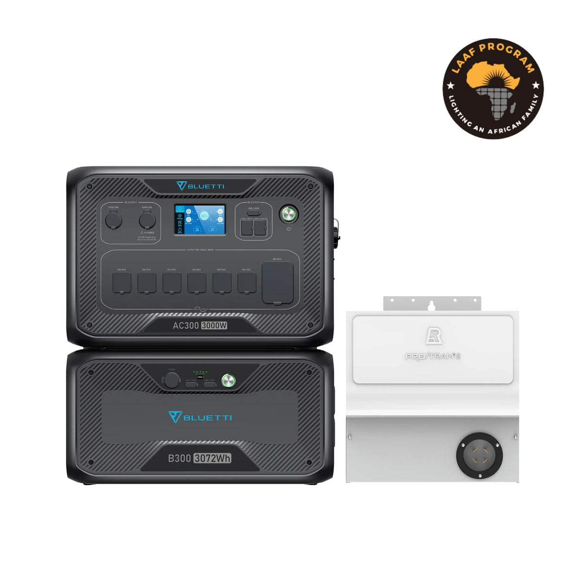 BLUETTI AC300+B300+Home integration Kit (120V)