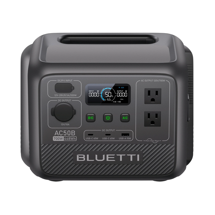 BLUETTI AC50B Portable Power Station | 700W 448Wh