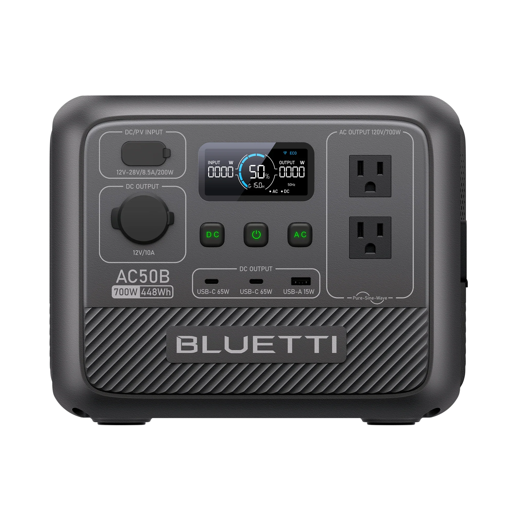 BLUETTI AC50B Portable Power Station | 700W 448Wh