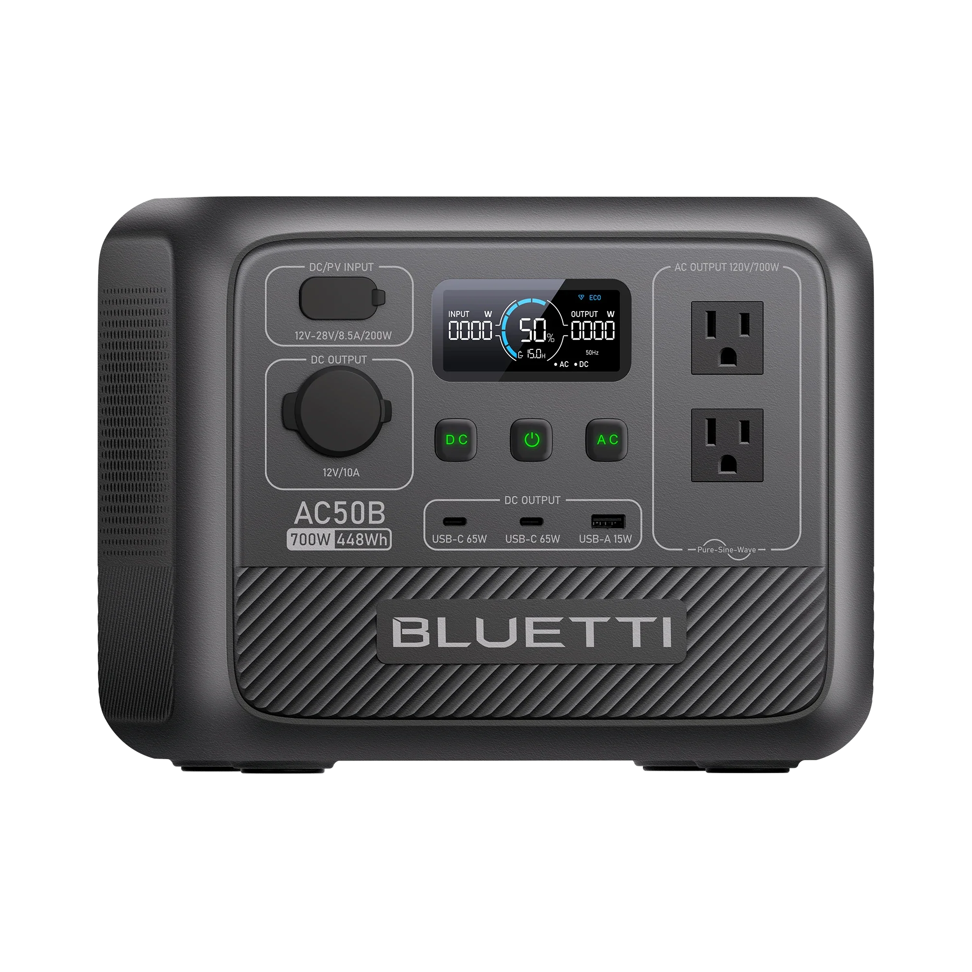 BLUETTI AC50B Portable Power Station | 700W 448Wh