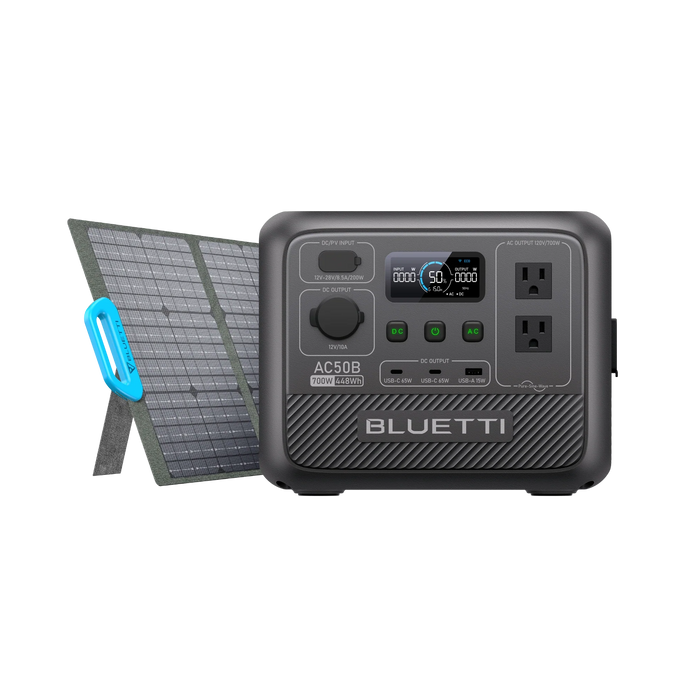 BLUETTI AC50B Portable Power Station | 700W 448Wh