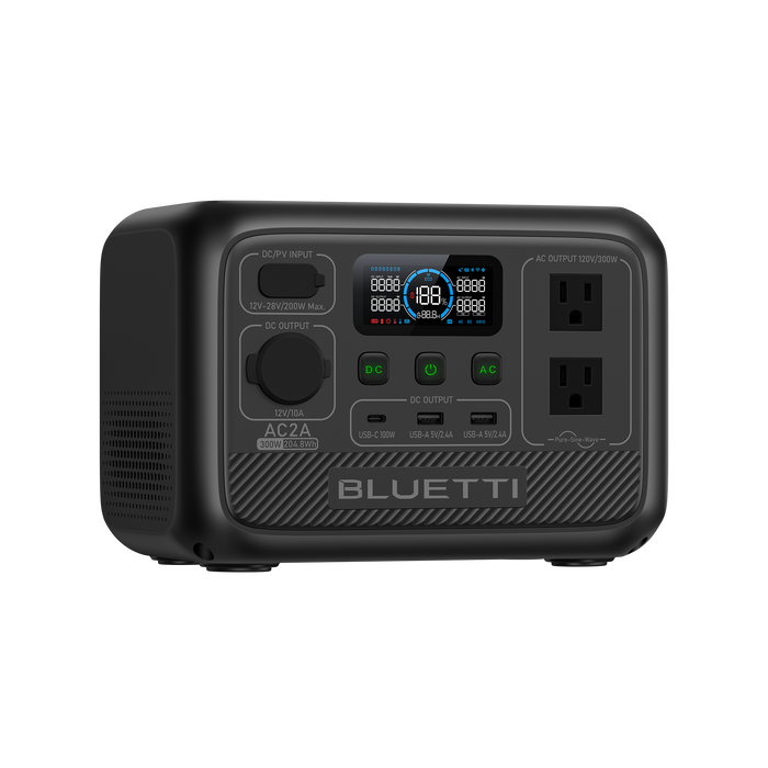 BLUETTI AC2A Portable Power Station | 300W 204Wh