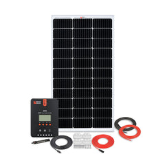 100W RV 12V Kit test - RICH SOLAR