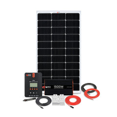 100W RV 12V Kit test - RICH SOLAR