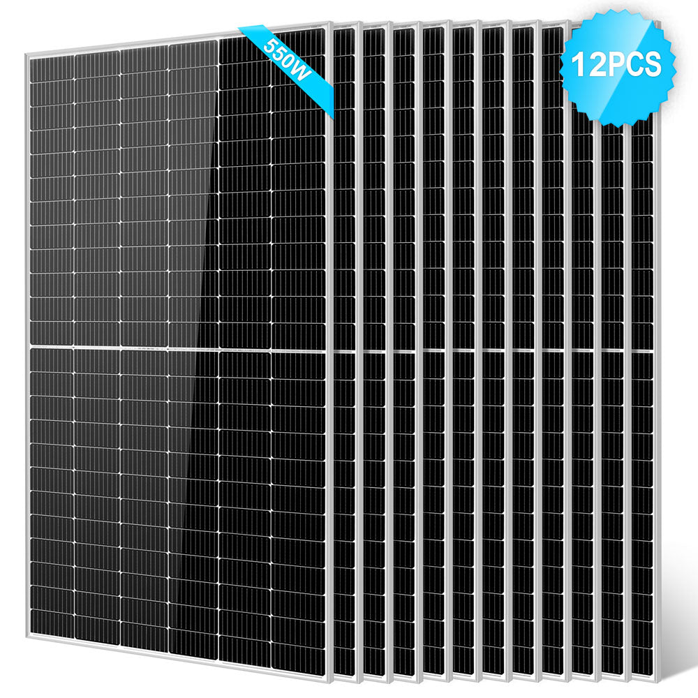 550 Watt Monocrystalline Solar Panel