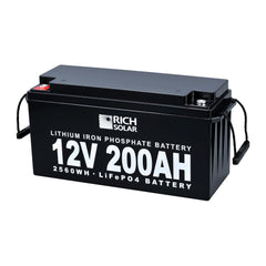 12V 200Ah LiFePO4 Lithium Iron Phosphate Battery