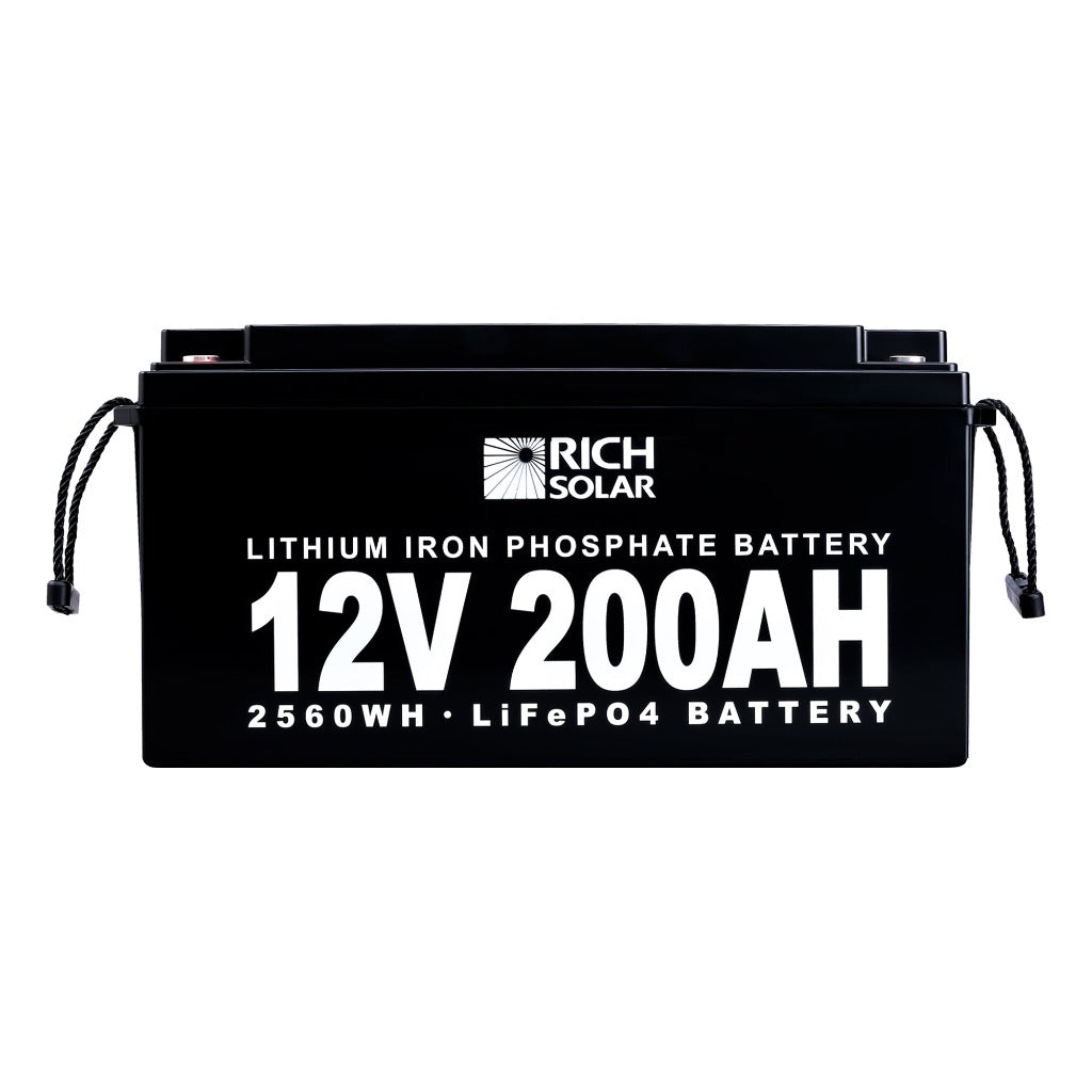 12V 200Ah LiFePO4 Lithium Iron Phosphate Battery