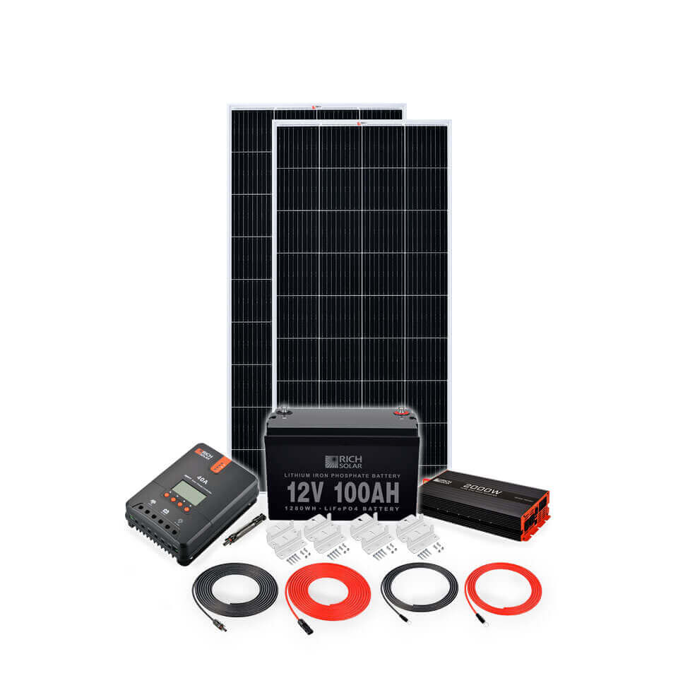 400 Watt Complete Solar Kit