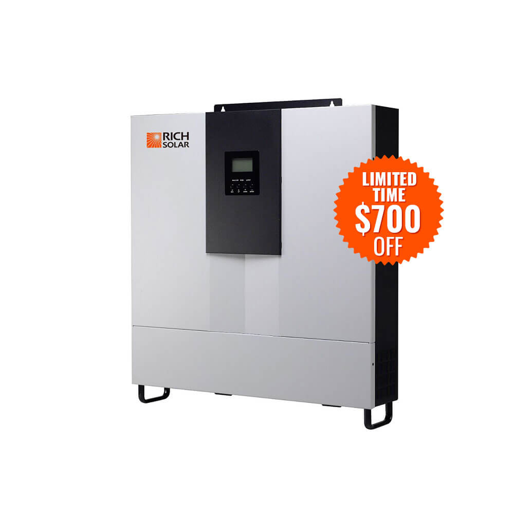 6000 Watt Off-grid Hybrid Split Phase Solar Inverter