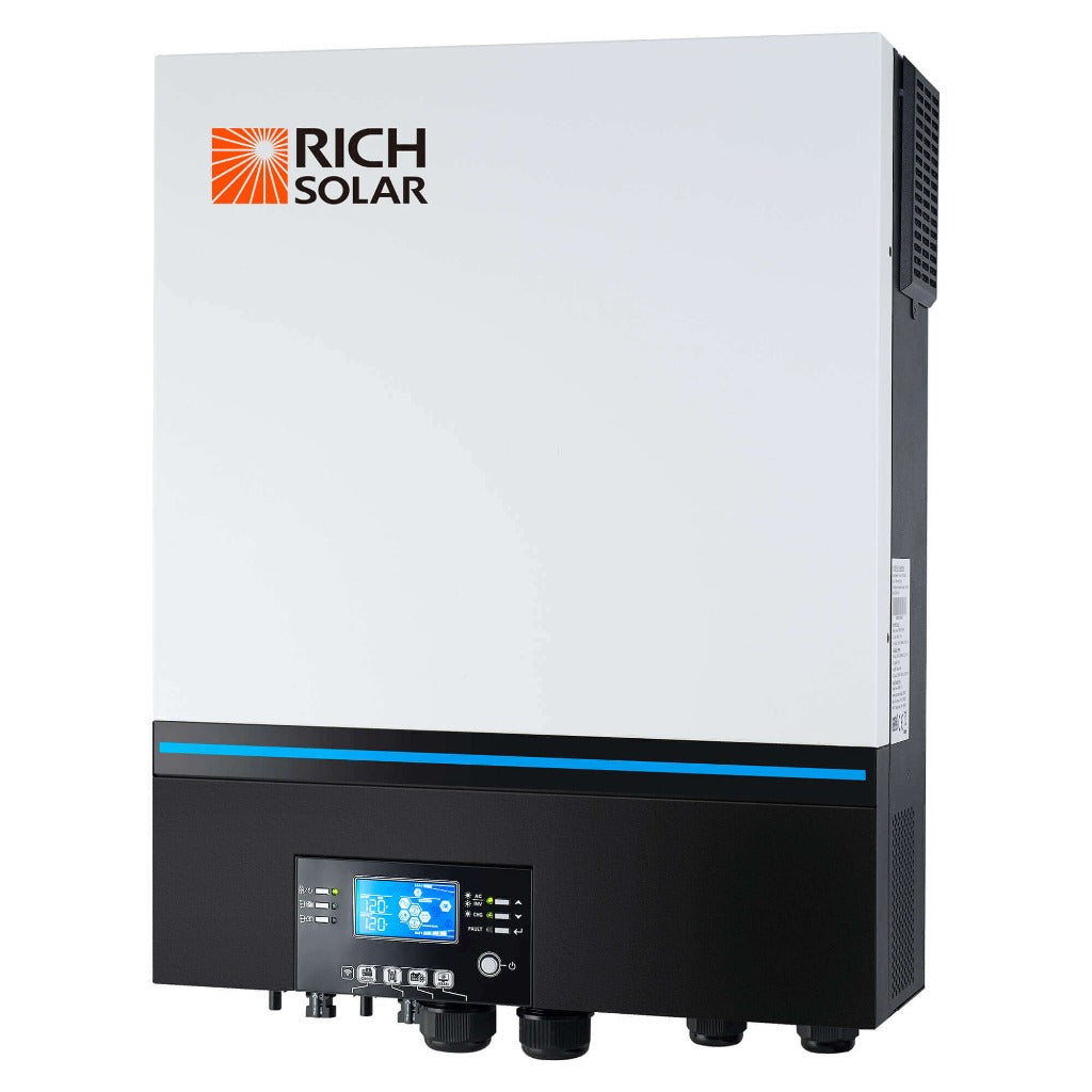 6500 Watt (6.5kW) 48 Volt Off-grid Hybrid Solar Inverter