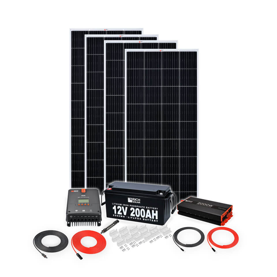 800 Watt Complete Solar Kit