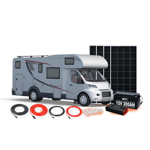 400W RV 12V Kit Test - RICH SOLAR